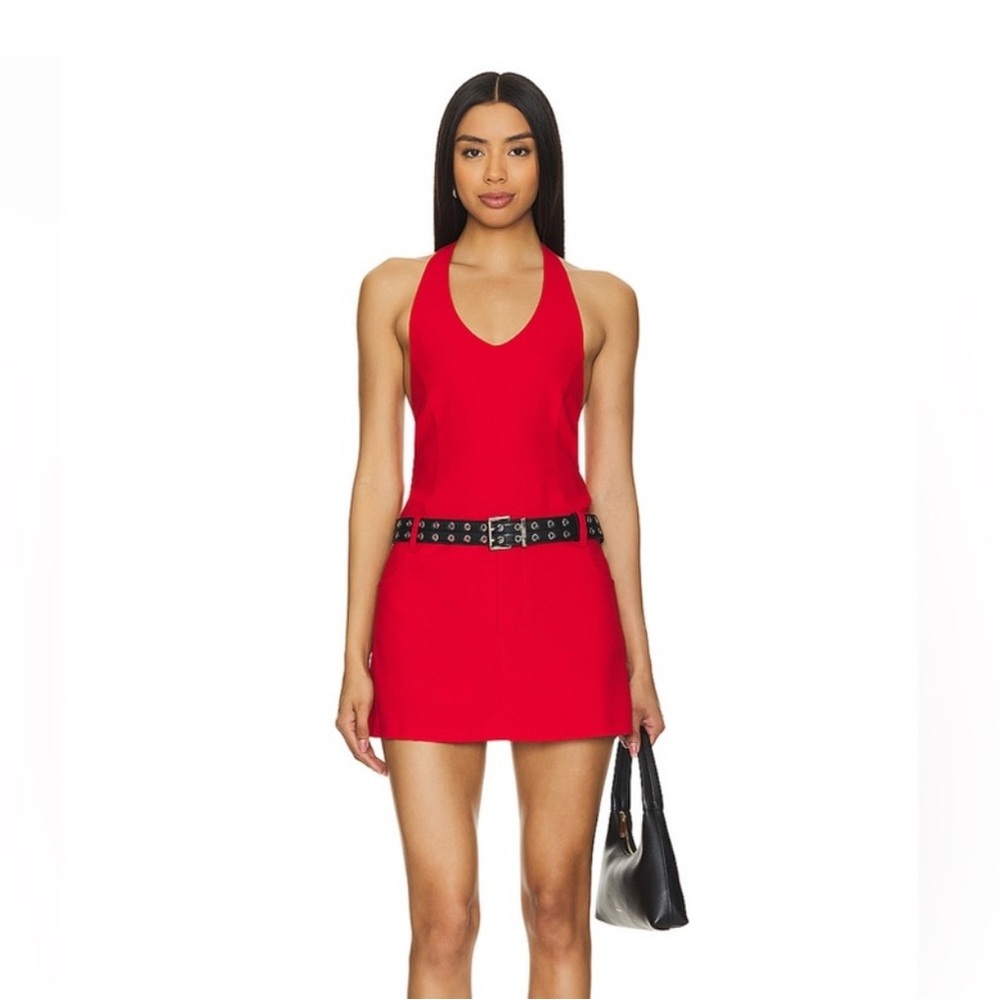 Lioness Red Mini Dress/Romper